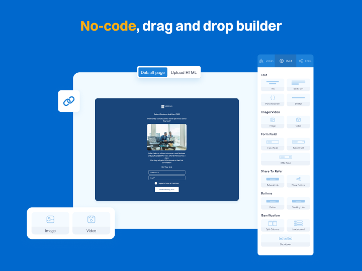 screenshot of Referral Factory